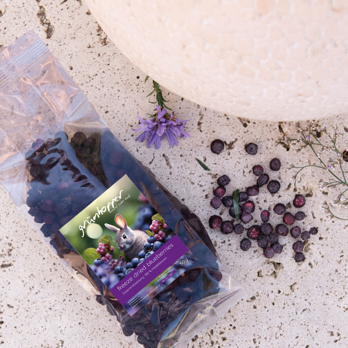 freeze dried blueberries
