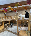Hopplwerk Holzhasen mit Pummelschwanz
