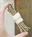 Knabberei mit Luffa