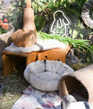 raw wood tunnel